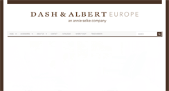 Desktop Screenshot of dashandalberteurope.com